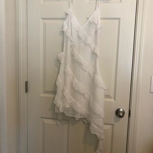 Abercrombie & Fitch Asymmetrical Dress with Ruffles